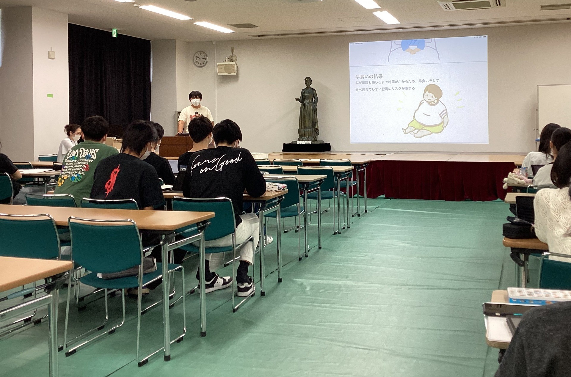 「1年生の発表」