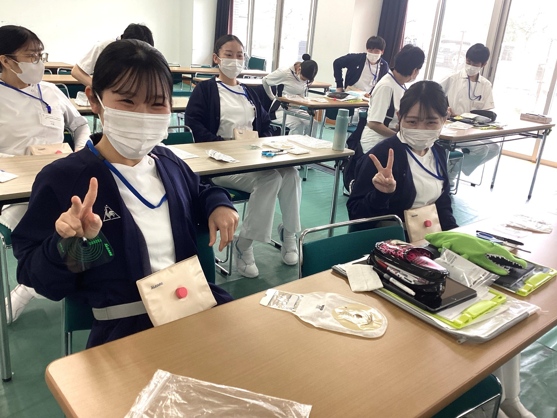 「人工肛門の看護を学ぶ」