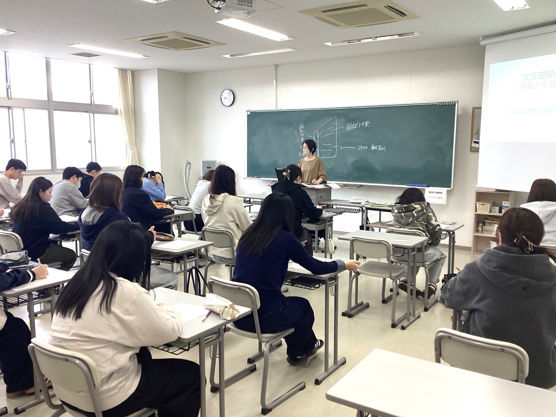 「１年生の朝学習」