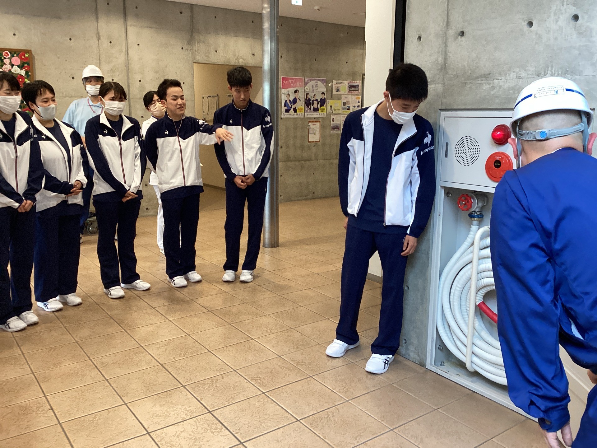 「防災訓練」